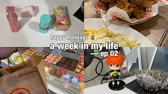 a week in my life ☃️: new makeups, a lot of eating, and Christmas celebration in Philippines!