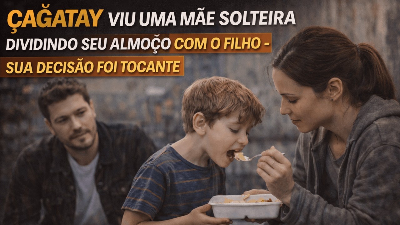Çağatay Viu uma Mãe Solteira Dividindo seu Almoço com o Filho - Sua Decisão Foi Tocante