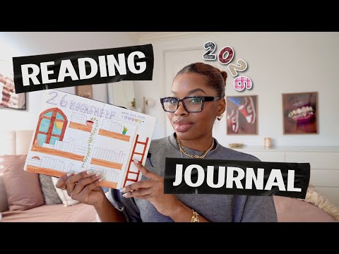 Setting Up My 2026 Reading Journal 📓✨🖇️🤎