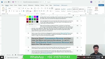 Excel_4E_Concessions | Excel 4E Concessions | excel 4E Concessions | excel 4E | Concessions
