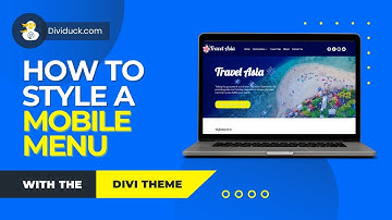 Style Your Divi Mobile Menu NOW! (Easy Customization)