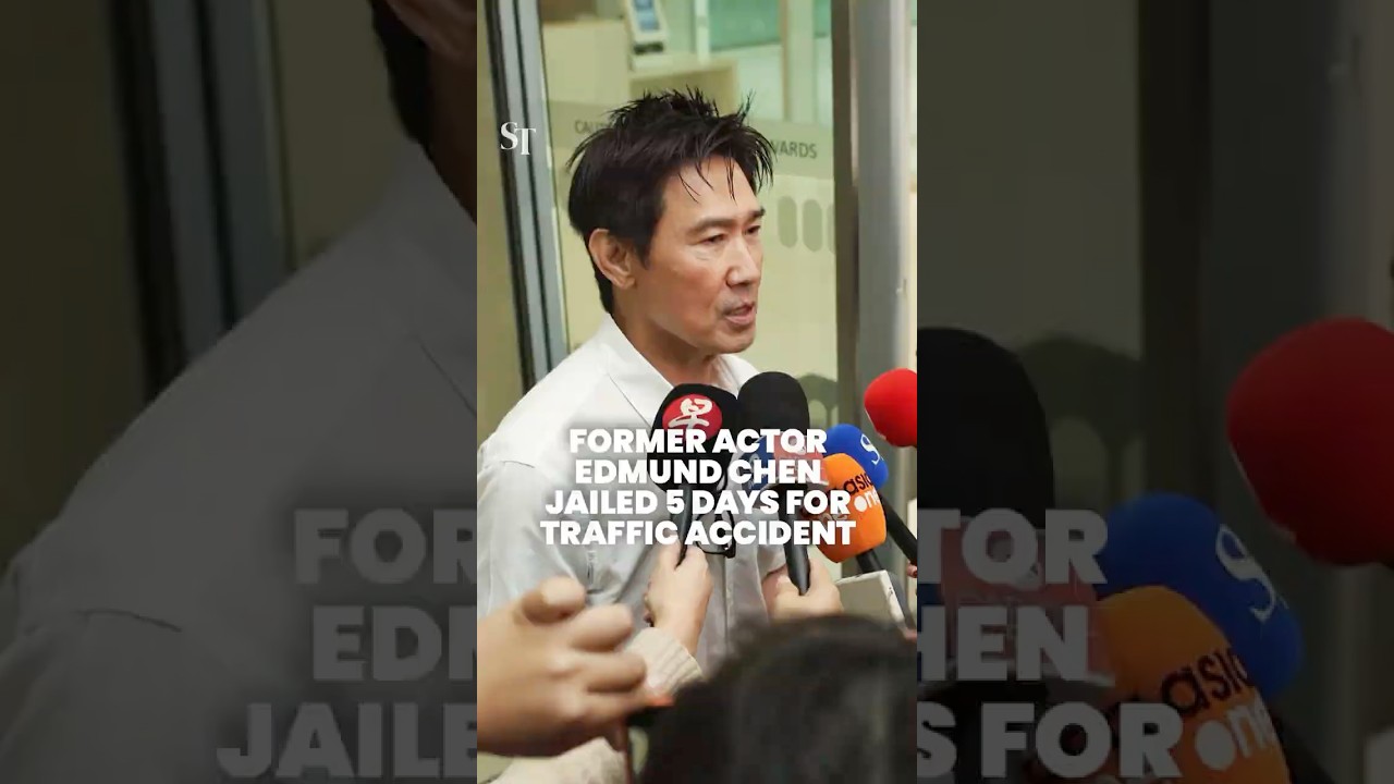 Ex-actor Edmund Chen sentenced to 5 days in jail for traffic accident