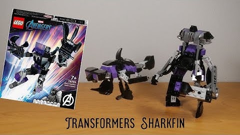 Lego 76204 alternate build Transformers Sharkfin