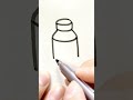 رسم قارورة بطريقة سهلة وبسيطة وجميلة Shorts 