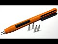 排莢式ボルトアクションロケット鉛筆 作ってみた Making shell ejecting bolt action pen