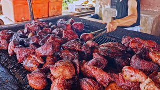 Crazy SmokeyCoconut Smoked Beef, Smoked Fish Curry / 瘋狂的肉肉大軍椰殼燻牛肉, 燻魚咖哩街頭美食/Street Food