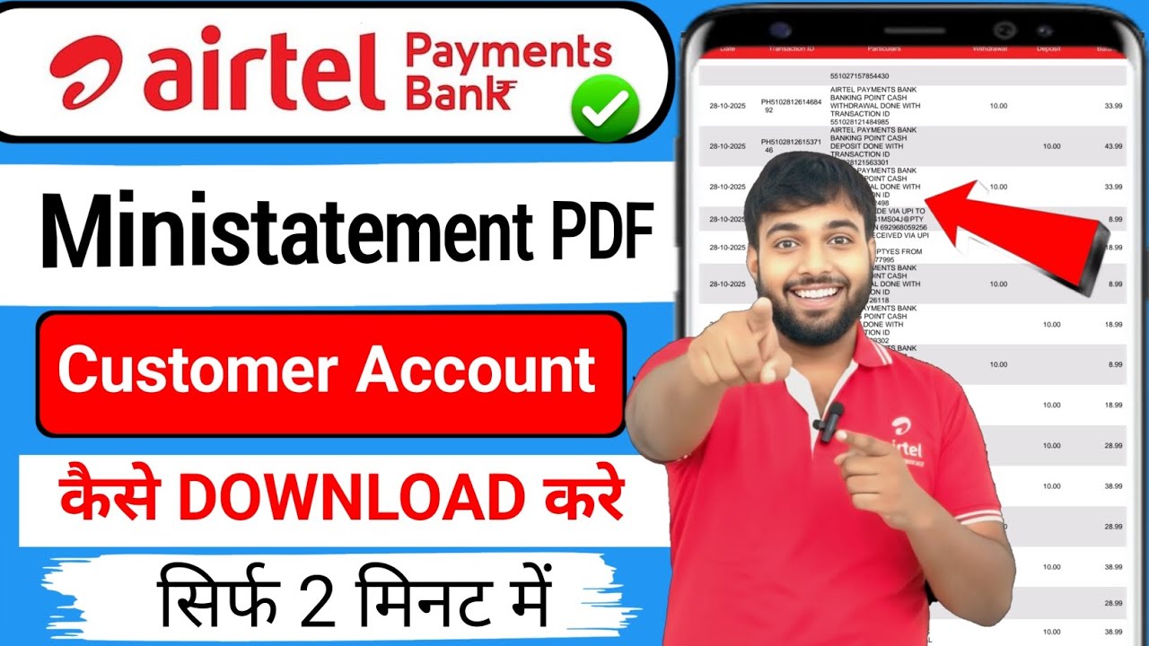 airtel payment bank mini statement kaise nikale|airtel payment bank mini statement password|