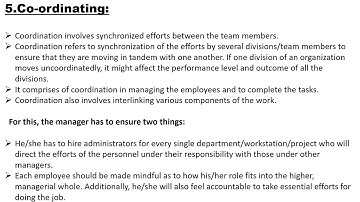 PRINCIPLES OF MANGEMENT   PART 7   POSCORD CONCEPT