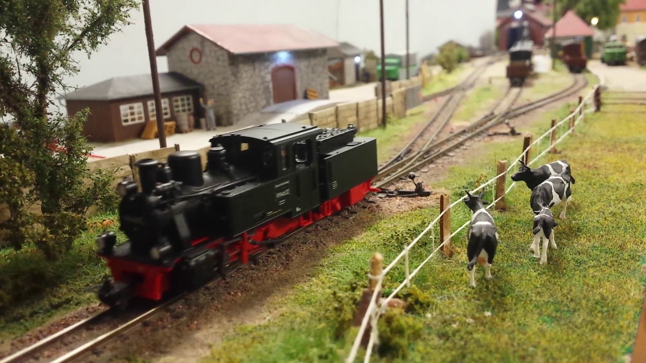 MEC ROSTOCK, eine H0e Anlage Dregenfels bei einer Ausstellung