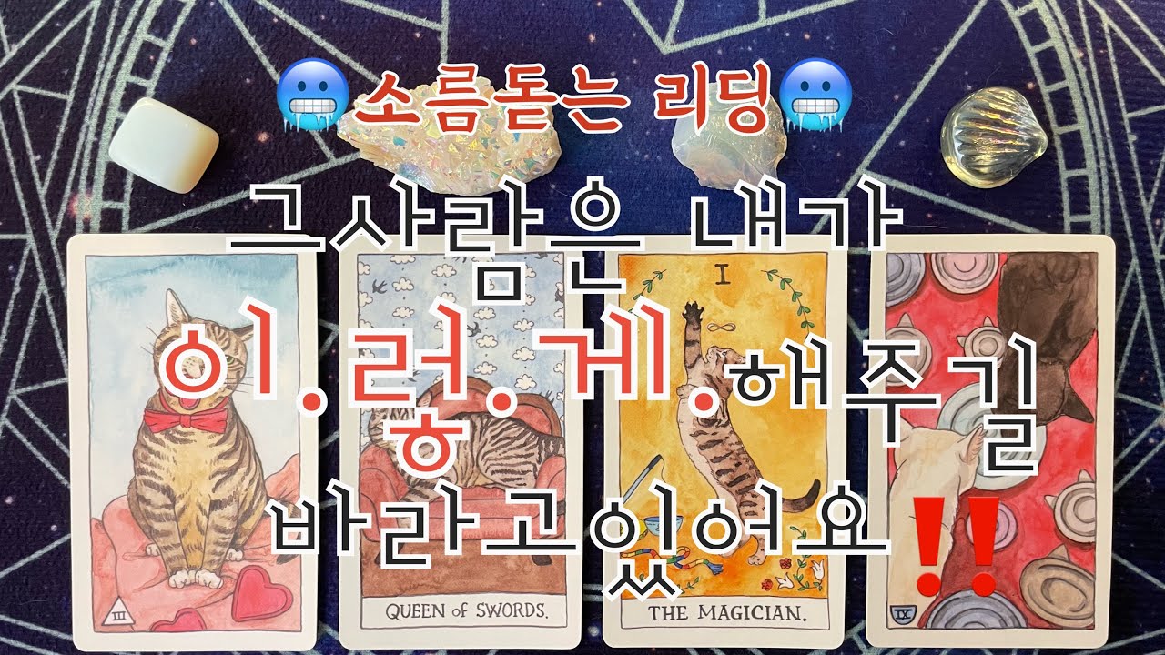 타로- 🌹그사람은 내가 이렇게 해주길 바라고 있어요‼️🌹