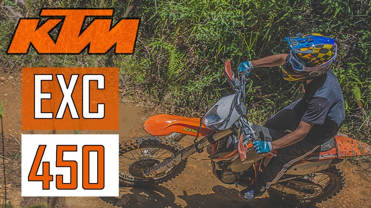 KTM EXC 450 TEST RIDE En Español YouTube