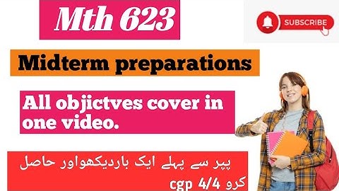Mth623  midterm objictves preparations 2025 | most Repeated objictves| midterm  current papers 2025|