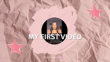 My First Video || Intro