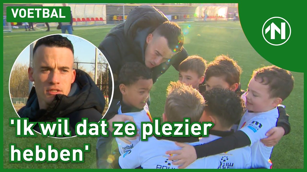 Etienne Vaessen traint de jonkies bij Be Quick: 'het is echt mooi met die mannetjes'