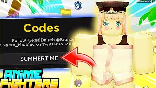 SUMMER UPD+10x⏳⚔️🍀🌟] Anime Fighters Simulator 2 - Roblox