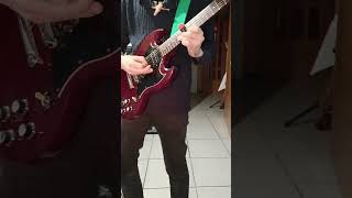 Malmsteen lick play with Gibson SG Details