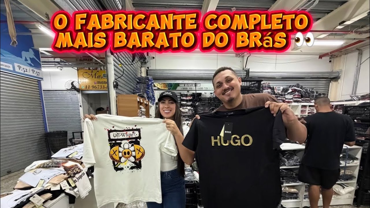 ⚠️🔥 O FABRICANTE MAIS BARATO E MAIS PROCURADO DO BRÁS 👀