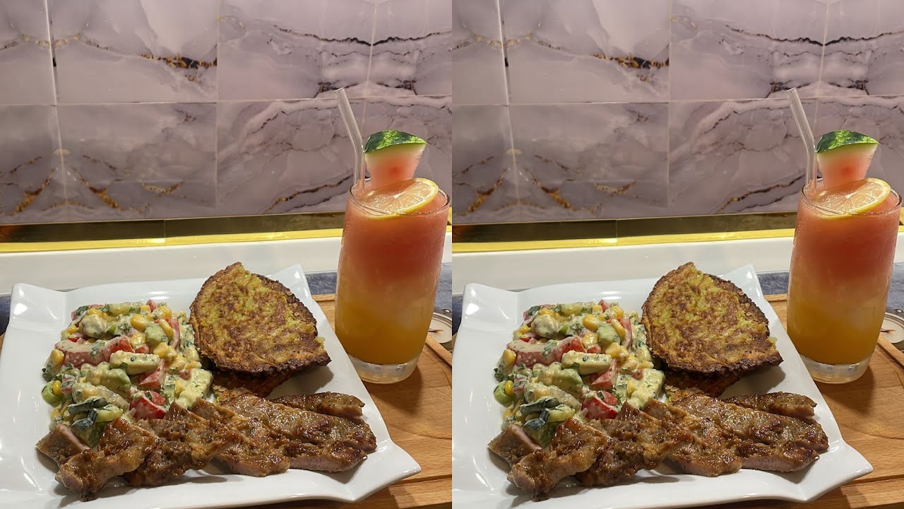 На моей кухне / Рецепт салата / Лепешки / Арбузный коктейль