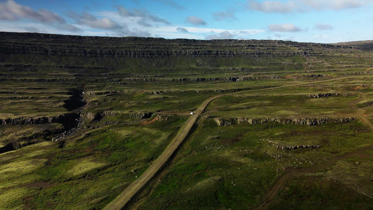 Iceland. In the middle of nowhere. Cinematic FPV