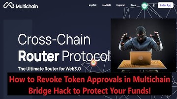 How to Revoke Token Approvals Related to Multichain Bridge Hack to Protect Funds via Krystall App