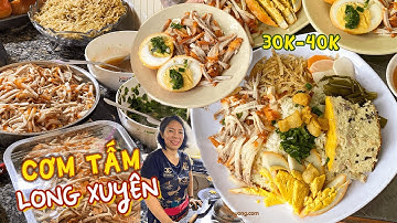Bỏ Túi Quán CƠM TẤM LONG XUYÊN Thịt Khìa Chuẩn Vị Miền Tây "Ăn Là Ghiền" | Địa điểm ăn uống