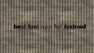 best font app for Android screenshot 2