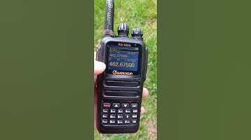 Scan ham frequencies as well as gmrs. #wouxun #kg935g #gmrs #hamradio #radiocommunication #shorts