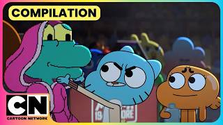 Teacher vs Cage Fighter!🥊😳| The Amazing World Of Gumball⚽| Gumball Series😍| Kids Cartoon | @cnindia​