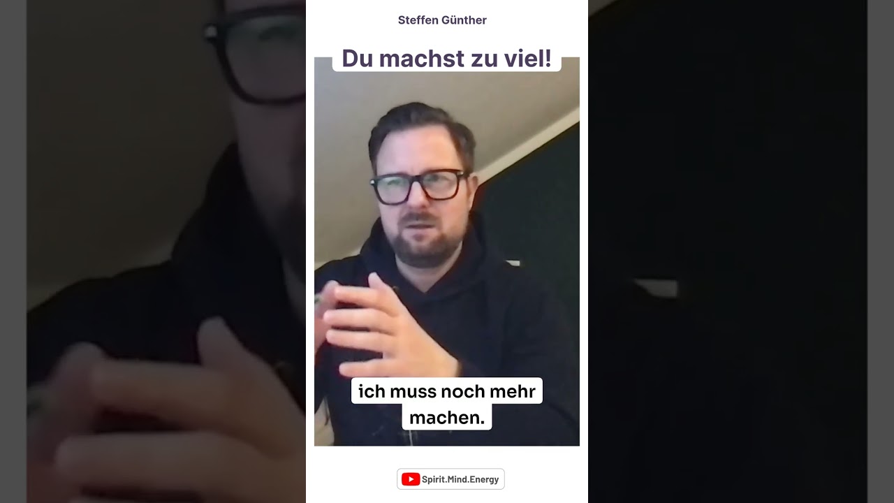 Spar dir deine Kraft!!