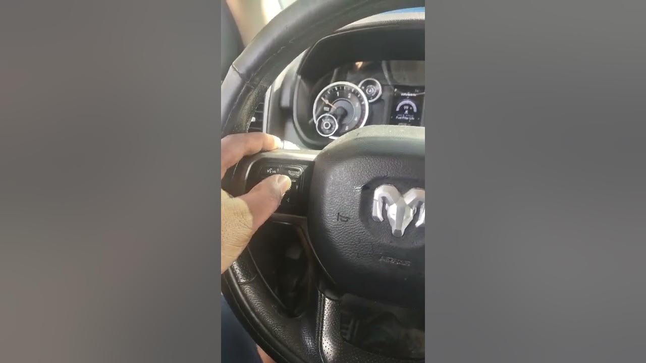 how to reset the fuel filter light on a 2020 Dodge ram 2500 longhorn diesel YouTube