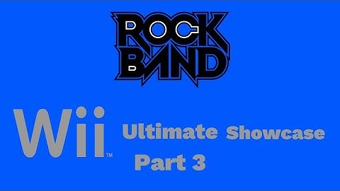 Rock Band Ultimate Wii Mod Showcase Part 3