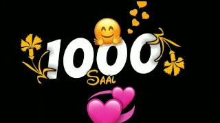 Hai dua rab se tu jiye Hazaron sal happy birthday to you | Happy birthday whatsapp video status