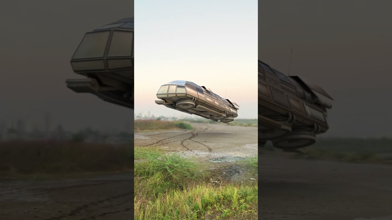 Futuristic Transport Shuttle  