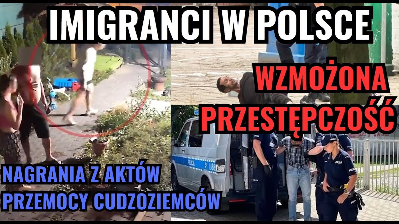 Imigranci w Polsce - akty przemocy i przestępczości w Polsce! Ostatnie informacje odnośnie zbrodni!