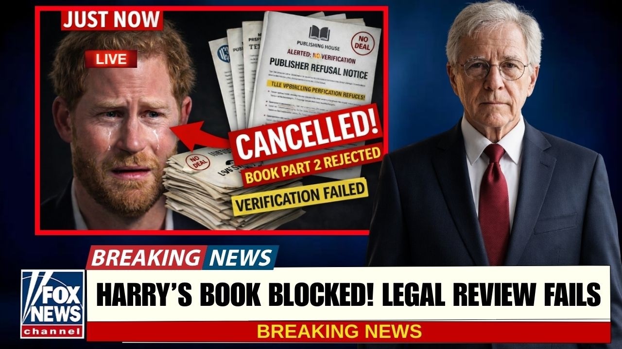 JUST IN: Harry's Follow-Up Book CANCELLED - $100M Financial Crisis Begins