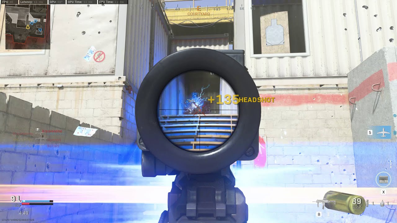 Call of Duty  Modern Warfare SHOOT HOUSE ELECTRIC TRACERS