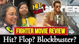 Fighter Movie Public review मूवी देख जोश आ गया लोगो में  #fightermovie #fighterreview