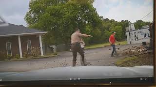 Dashcam video shows driver pull firearm on Catoosa County deputy prior to high speed chase