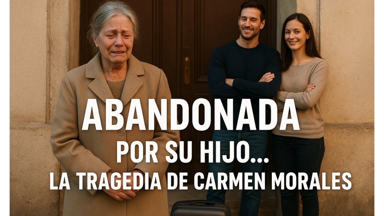 Abandonada por su propio hijo… La tragedia silenciosa de Carmen Morales