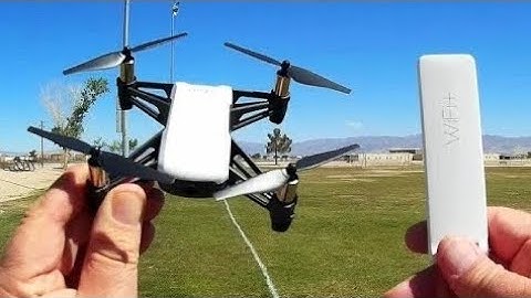 DJI Ryze Tello With Xiaomi Mi Repeater Range Extender Flight Test Review (repost)
