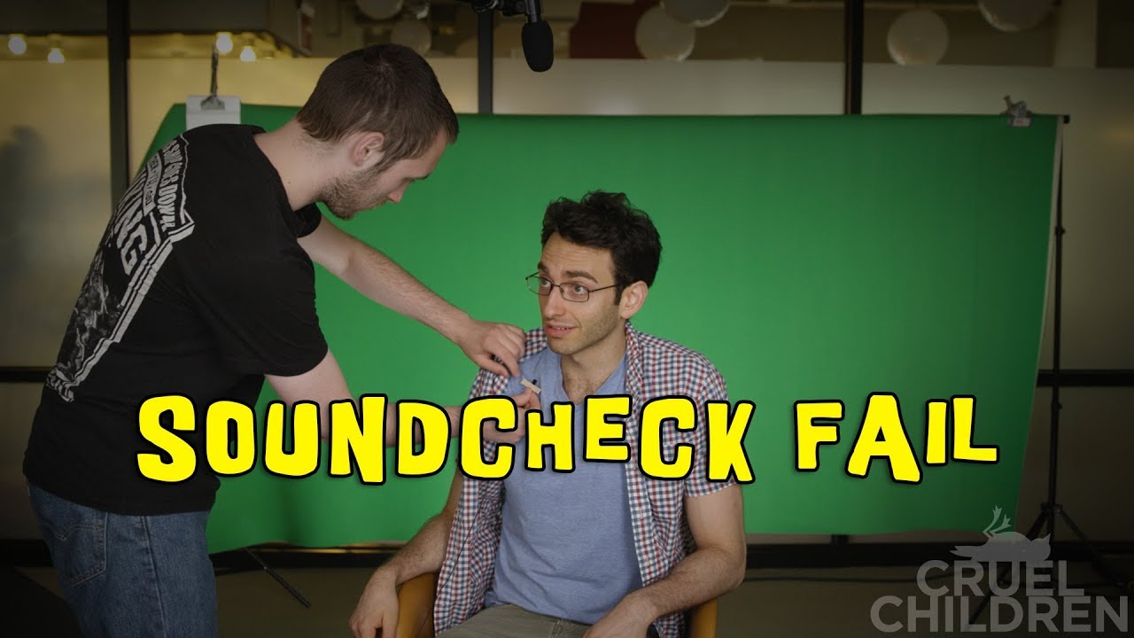 Soundcheck Fail - YouTube