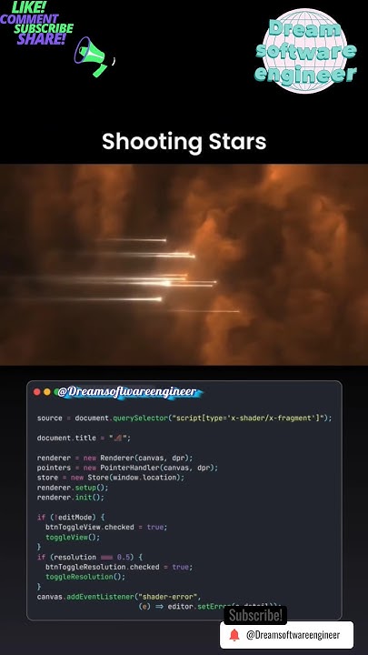 Shooting Star #coding #shortsfeed #python #tiktok # ...