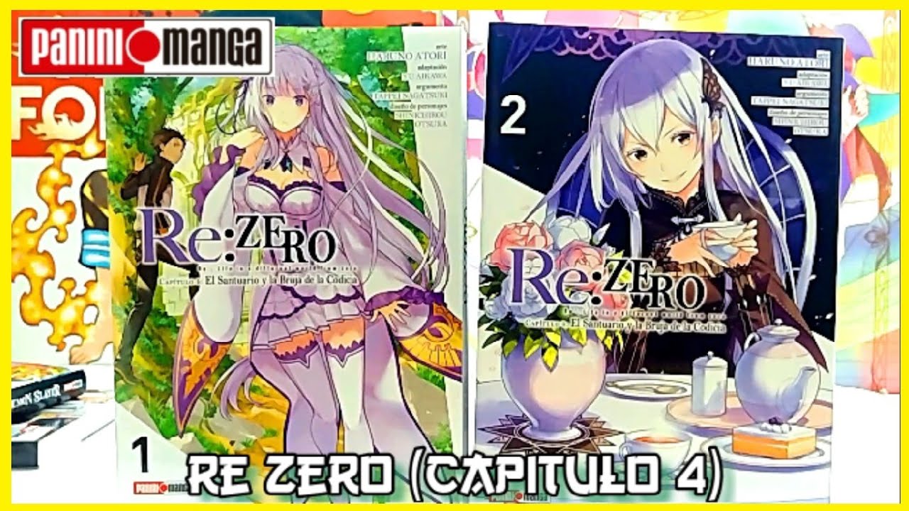 Mangá Re: Zero Capitulo 4 Panini - Revista HQ - Magazine Luiza