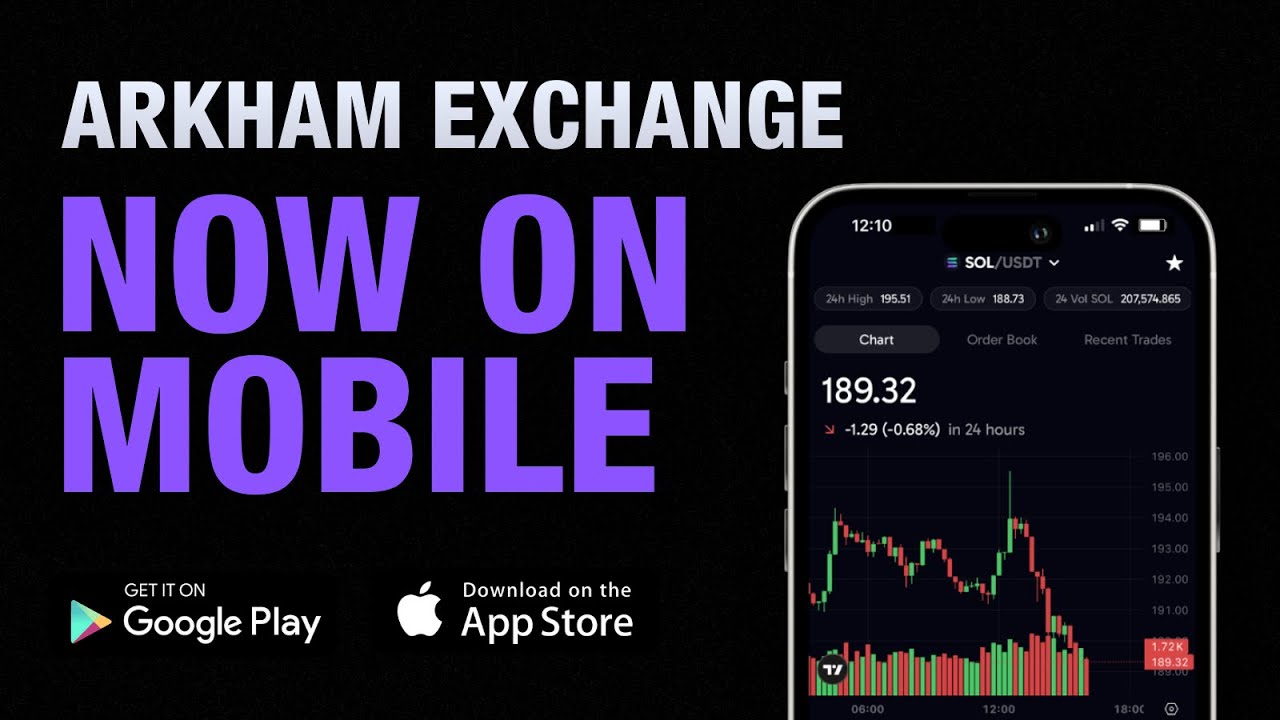 Announcing Arkham Exchange Mobile App