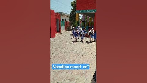 Last day in school before summer vacation. Happy students. #school #learning #fun #viralshort