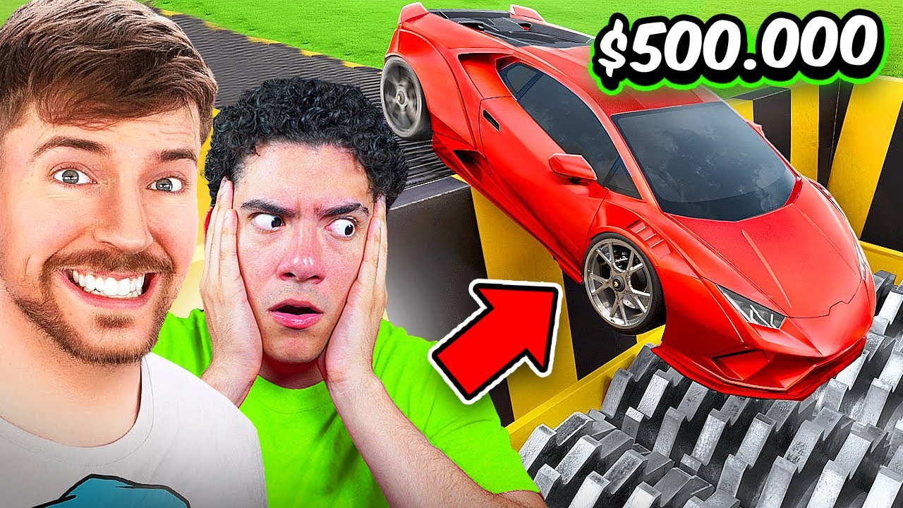 SUPER DEPORTIVO COSTOSO VS TRITURADORA GIGANTE !! REACCIONANDO A MRBEAST - TheDonato