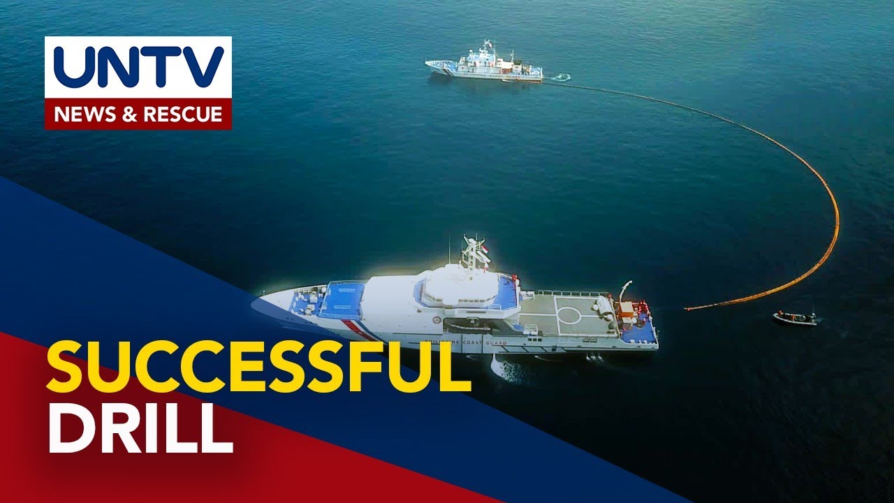 Oil spill response scenario sa Marpolex 2022, matagumpay YouTube