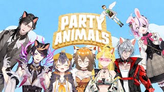 【PARTY ANIMALS】NEW GAME THAT LOOKS SUPER CUTE AND CHAOTIC!!!!【NIJISANJI EN | Maria Marionette】