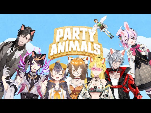 【PARTY ANIMALS】NEW GAME THAT LOOKS SUPER CUTE AND CHAOTIC!!!!【NIJISANJI EN | Maria Marionette】のサムネイル