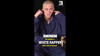 Rare Eminem Interview on Being a White Rapper with Dr. Dre